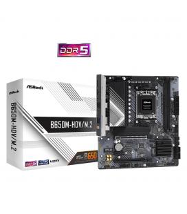 Placa base asrock b650m - hdv - m.2 am5 matx - 2x ddr5