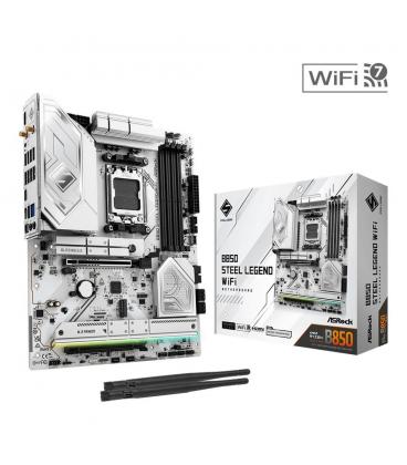Placa base asrock b850 steel legend wifi am5 atx - 4x ddr5