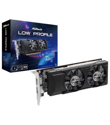 Tarjeta gráfica asrock intel arc a310 perfil bajo/ 4gb gddr6/ compatible con perfil bajo