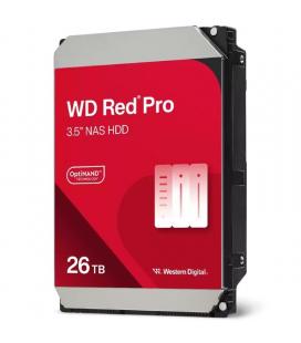 Disco duro western digital wd red pro nas 26tb/ 3.5'/ sata iii/ 512mb