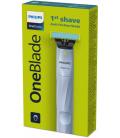 Cortabarbas philips oneblade qp1324/20/ con batería