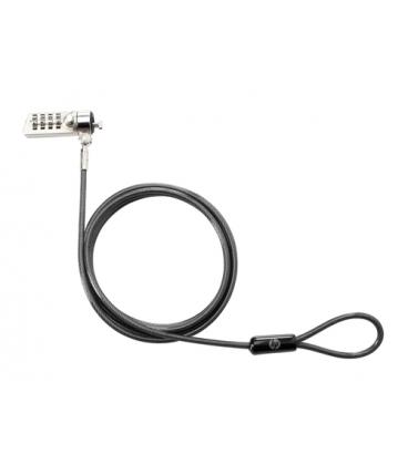Cable de seguridad para portátiles hp t0y16aa/ 1.22m