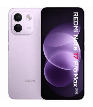 Smartphone xiaomi redmi note 17 pro max 8gb/ 256gb/ 6.83'/ 5g/ púrpura