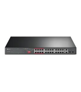 Switch tp-link tl-sl1226p 26 puertos/ rj-45 10/100/1000 poe/ sfp