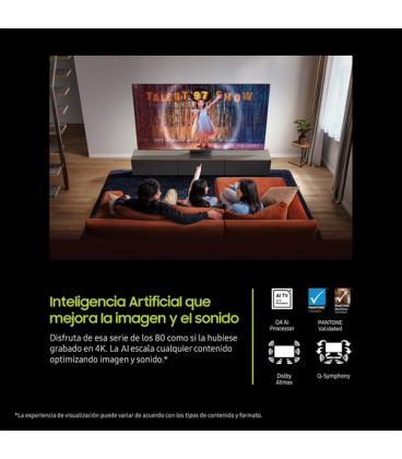 Televisor samsung qled q8f tq55q8faau 55'/ ultra hd 4k/ smart tv/ wifi