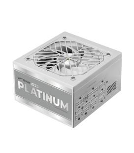 Fuente de alimentación mars gaming mpt1000/ 1000w/ ventilador 14cm/ atx 3.1/ pcie 5.1/ 80 plus platinum/ blanca