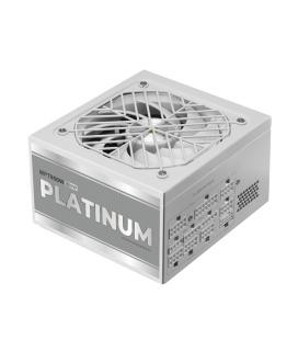 Fuente de alimentación mars gaming mpt850/ 850w/ ventilador 14cm/ atx 3.1/ pcie 5.1/ 80 plus platinum/ blanca
