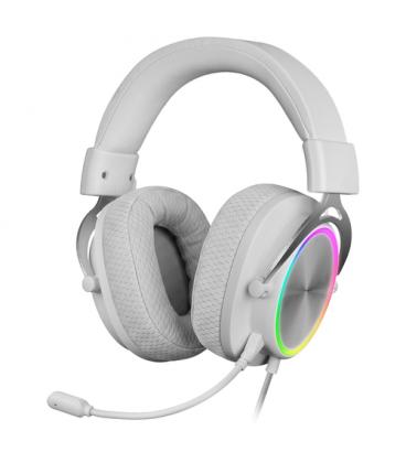Auriculares gaming inalámbricos con micrófono mars gaming mh-forge/ jack 3.5/ bluetooth/ blancos