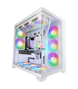 Caja gaming semitorre mars gaming mcvpro/ blanca