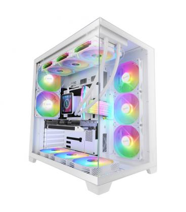 Caja gaming semitorre mars gaming mcvpro/ blanca