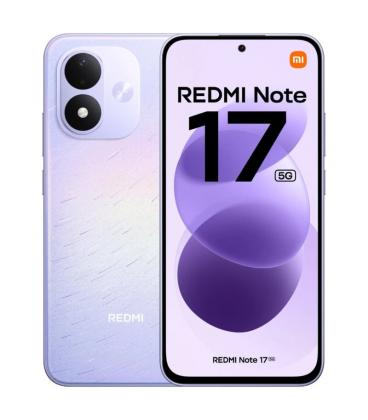 Smartphone xiaomi redmi note 17 6gb/ 256gb/ 6.99'/ 5g/ púrpura
