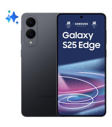 Samsung Galaxy S25 Edge 17 cm (6.7") SIM doble Android 15 5G USB Tipo C 12 GB 256 GB 3900 mAh Negro