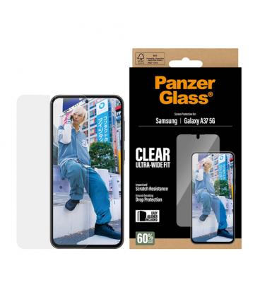 PanzerGlass Screen Protector Ultra-Wide Fit - Clear - Samsung Galaxy A37 5G Protector de pantalla