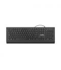 Teclado CoolBox FlatPro membrana con teclas chocolate y cable USB 1,8 m