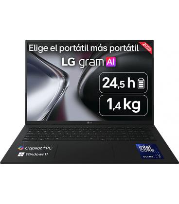 Portátil lg gram 17z90tl-g.au88bn intel core ultra 7-258v/ 32gb/ 1tb ssd/ 17'/ win11