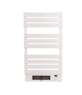 Yoevu - radiador toallero eléctrico con calefactor 500 - 1500w blanco