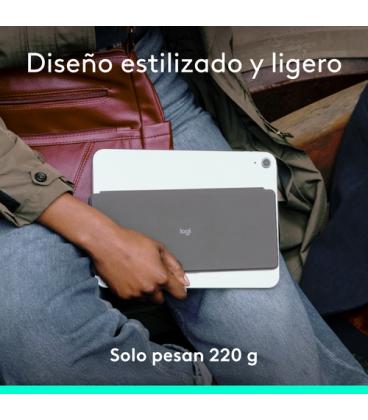Teclado logitech keys to go 2 for ipad inalambrico grafito