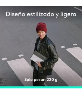 Teclado logitech keys to go 2 for ipad inalambrico blanco