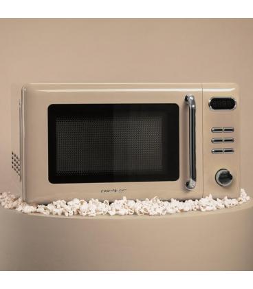 Microondas con grill cecotec proclean 5110 retro beige 700w 20l