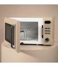 Microondas con grill cecotec proclean 5110 retro beige 700w 20l
