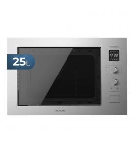 Microondas encastrable con grill cecotec grandheat 2550 built - in steel 850w 25l