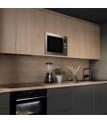 Microondas encastrable con grill cecotec grandheat 2550 built - in steel 850w 25l