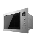 Microondas encastrable con grill cecotec grandheat 2550 built - in steel 850w 25l