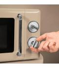 Microondas cecotec proclean 3010 retro beige 700w 20l