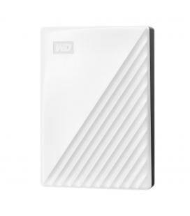 Disco duro externo hdd wd western digital 5tb my passport 2.5 pulgadas usb 3.2 blanco