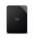 Disco duro externo hdd wd western digital 5tb elements se 2.5 pulgadas usb 3.2 negro