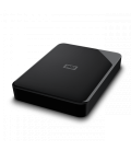 Disco duro externo hdd wd western digital 5tb elements se 2.5 pulgadas usb 3.2 negro