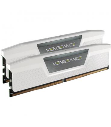 Memoria ram ddr5 32gb 2x16gb corsair vengeance - 6000mt - s - pc5 - 48000 - cl38 - blanca