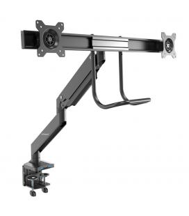 Soporte mesa startech vesa hasta 32 pulgadas 100x100mm brazo doble max 8kg - brazo 2x usb 3.1