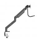 Soporte mesa startech vesa hasta 32 pulgadas 100x100mm brazo doble max 8kg - brazo 2x usb 3.1