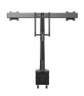 Soporte mesa startech vesa hasta 32 pulgadas 100x100mm brazo doble max 8kg - brazo 2x usb 3.1