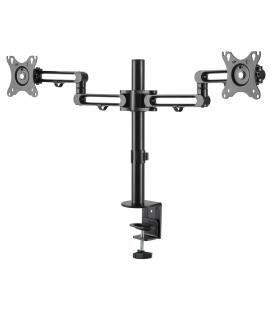 Soporte mesa startech vesa hasta 32 pulgadas 100x100mm brazo doble max 8kg - brazo