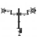 Soporte mesa startech vesa hasta 32 pulgadas 100x100mm brazo doble max 8kg - brazo