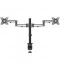 Soporte mesa startech vesa hasta 32 pulgadas 100x100mm brazo doble max 8kg - brazo