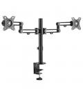 Soporte mesa startech vesa hasta 32 pulgadas 100x100mm brazo doble max 8kg - brazo