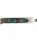 Tarjeta PCI Express 2 Puertos Serial RS232 PCIe 1.1, UART 16950, 921.6Kbps, Chipset AX99100