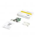 Tarjeta PCI Express 2 Puertos Serial RS232 PCIe 1.1, UART 16950, 921.6Kbps, Chipset AX99100