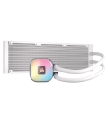 Kit refrigeracion liquida corsair icue link titan ii 360 rx rgb 3x 120mm blanco