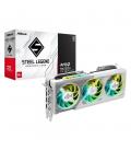 Tarjeta grafica asrock rx 9070 xt steel legend 16gb gddr6 - 3x dp - 1x hdmi pci express 5.0