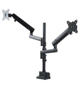 Soporte mesa startech vesa hasta 32 pulgadas 100x100 brazo doble max 8kg - brazo
