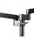 Soporte mesa startech vesa hasta 32 pulgadas 100x100 brazo doble max 8kg - brazo