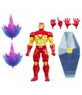 Figura hasbro marvel legends series iron man vs marvel's spiral