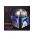 Réplica casco electrónico hasbro star wars the black series jango fett