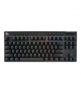 Teclado gaming logitech pro x tkl inalambrico negro tactil