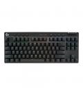 Teclado gaming logitech pro x tkl inalambrico negro tactil