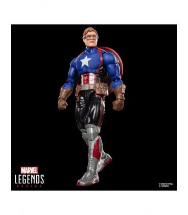 Figura hasbro marvel legends series x magic: the gathering capitan america